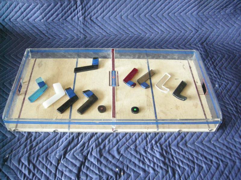 lot 45 image: Custom Acrylic Table Hockey