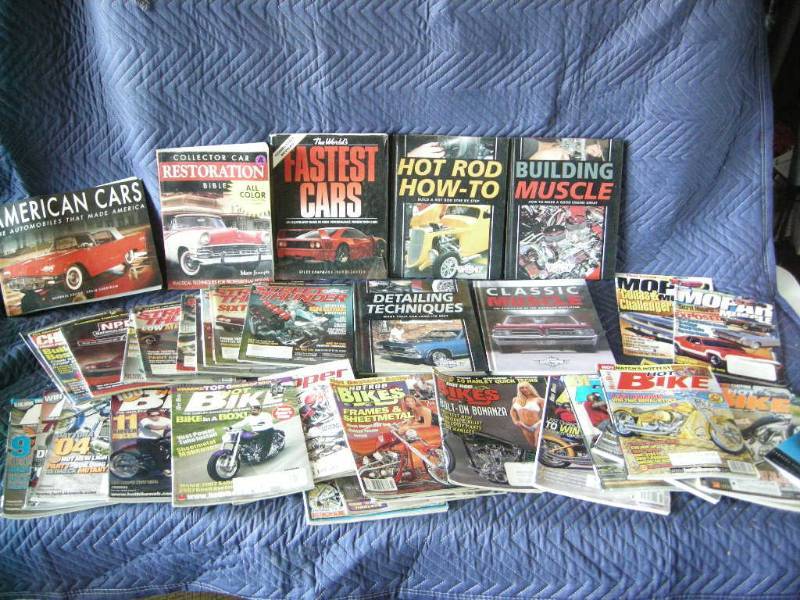 lot 66 image: Car and Motorcycle Books and Magazines