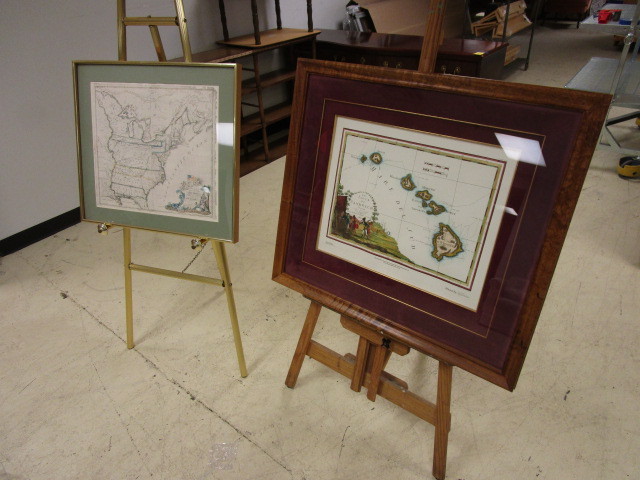lot 304 image: FRAMED MAPS