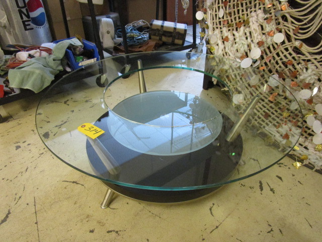 lot 314 image: ULTRA MODERN COFFEE TABLE