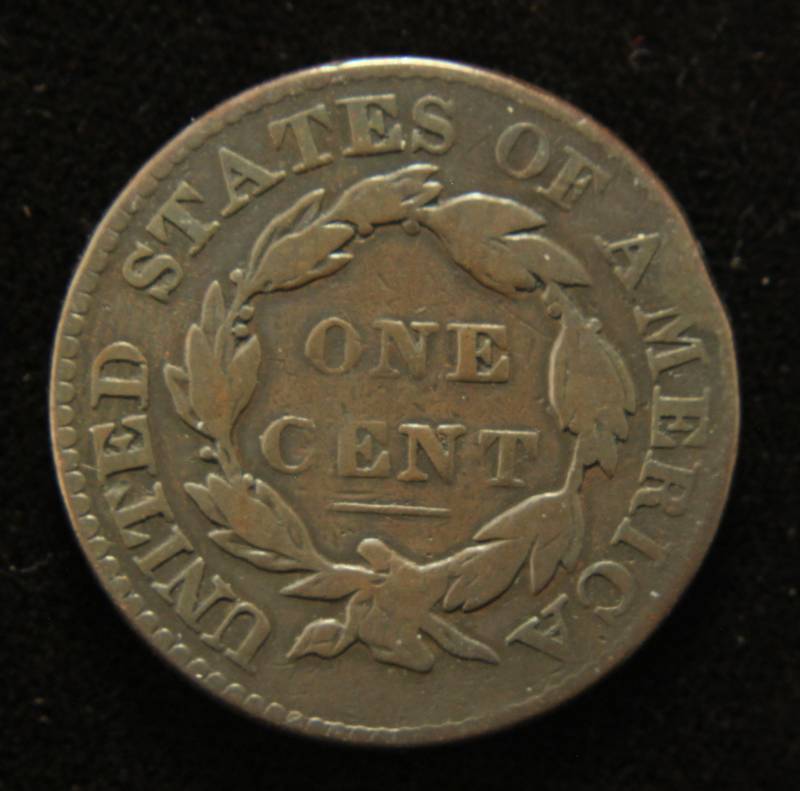 lot 23 image: 1828 US MATRON HEAD LARGE CENT
