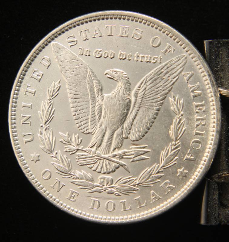 lot 31 image: 1890 MORGAN SILVER DOLLAR