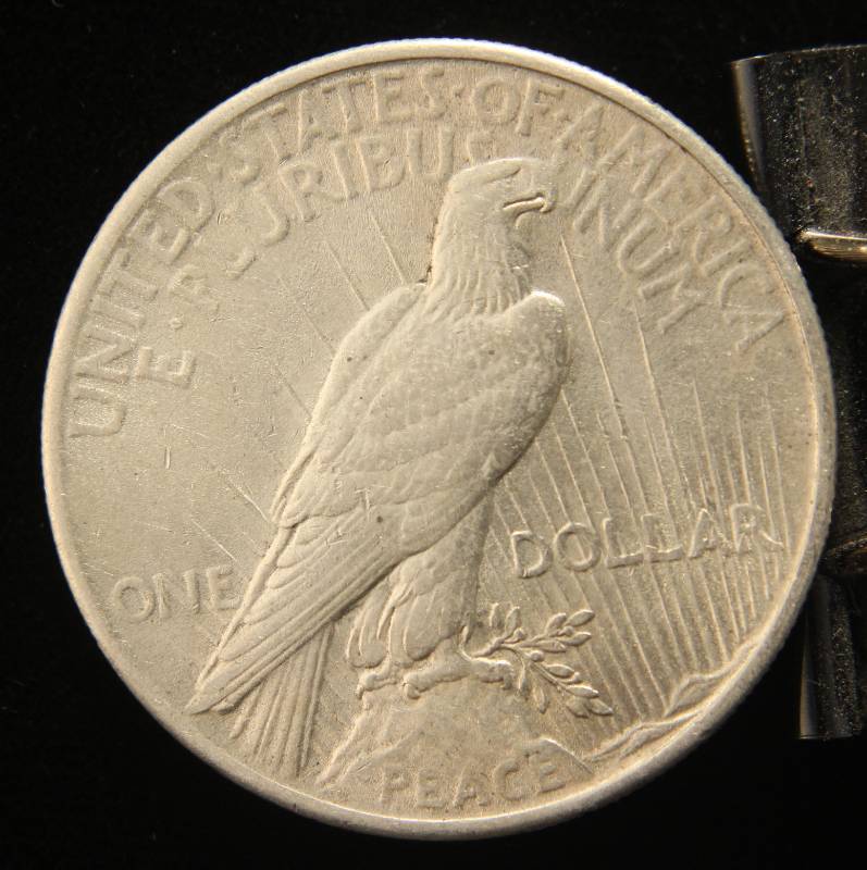 lot 36 image: 1925 PEACE SILVER DOLLAR