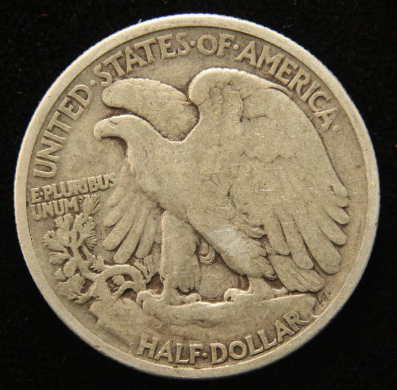 lot 48 image: 1918 WALKING LIBERTY HALF DOLLAR