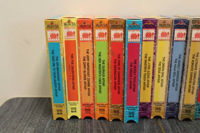 lot 53 image: The Man From The U.N.C.L.E , TV Show On VHS