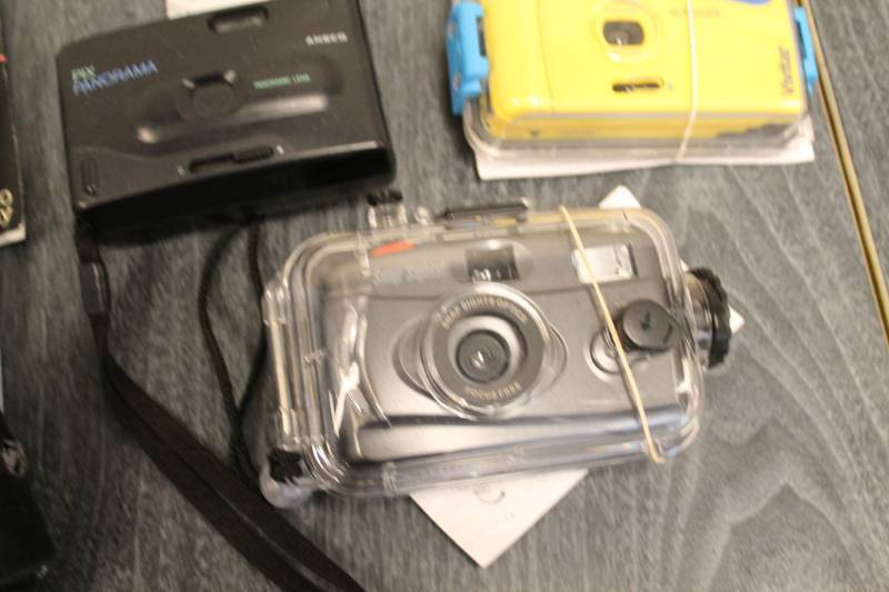 lot 38 image: 35 mm Camera Lot And Digital Cameras
