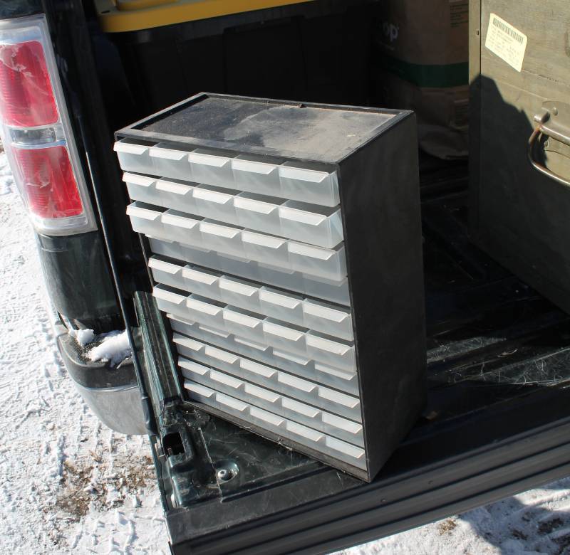 lot 91 image: 50 -Drawer Cabinet, High-Density polyethylene