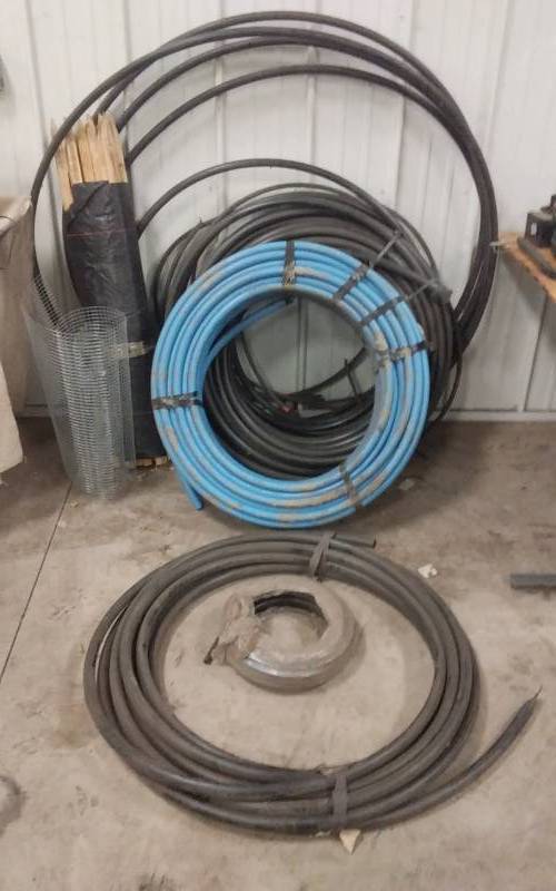 lot 4 image: Large Lot Of Underground Sprinkler Pipe