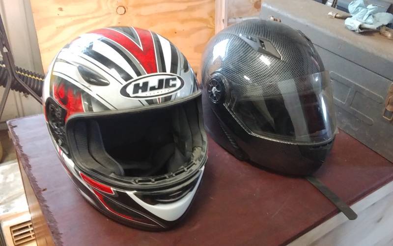 lot 40 image: ILM Full Face Helmet Size XXL, HJC Helmet (No Face Shield)