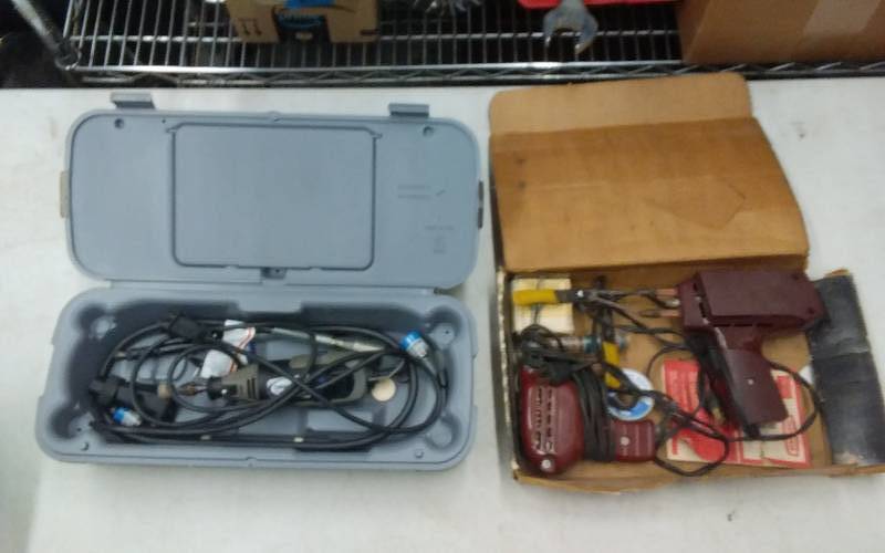 lot 16 image: Dremel Multi-Pro, 2-Soldering Guns, Solder