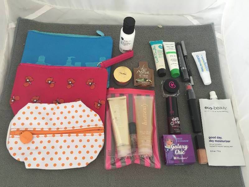 lot 125 image: Cosmetic Bags & New Cosmetics