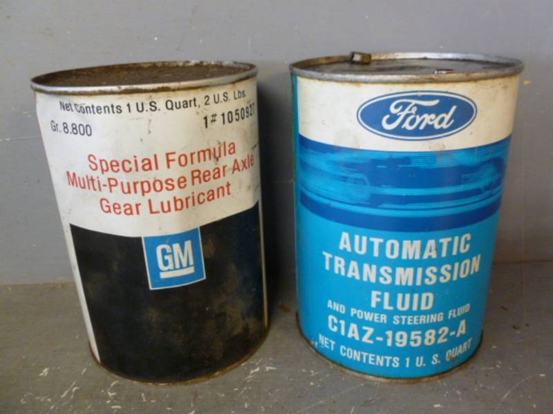 lot 65 image: Vintage Oil Cans