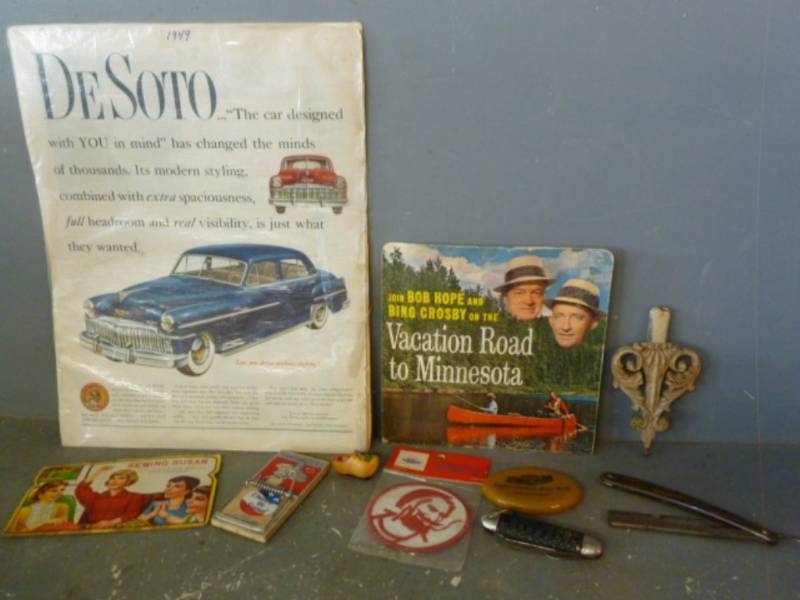 lot 90 image: Vintage Items