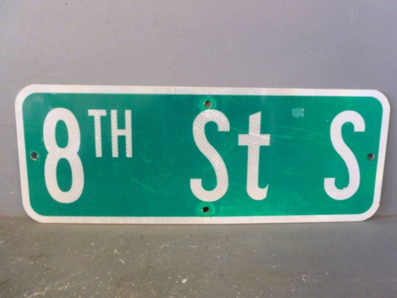lot 207 image: Metal Sign