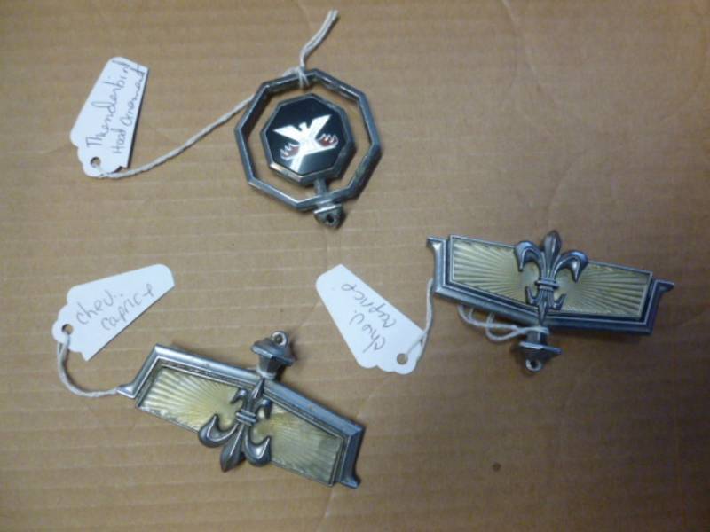 lot 214 image: Vintage Car Hood Ornaments