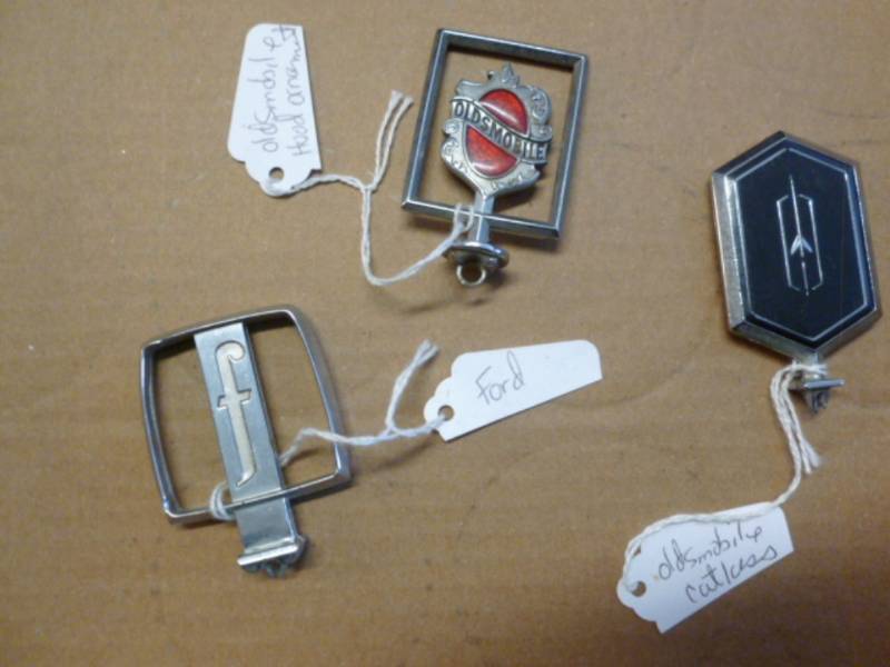lot 215 image: Vintage Car Hood Ornaments