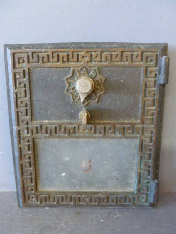 lot 267 image: Vintage Post Office Box Door