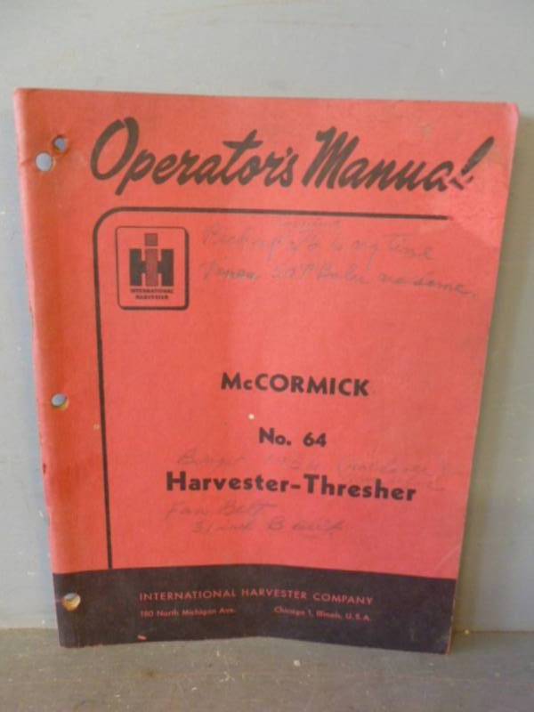 lot 289 image: Vintage Manual
