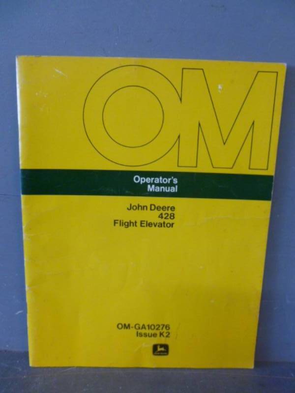 lot 295 image: John Deere Manual