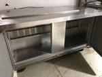 Victory 60&nbsp Two Door Refrigerated Prep TableRuns Cools