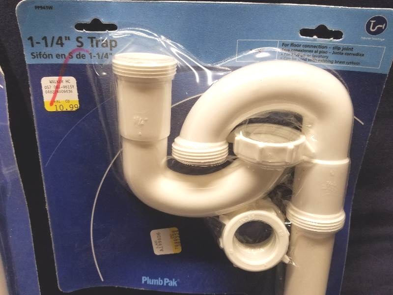 Plumbing S-Trap
