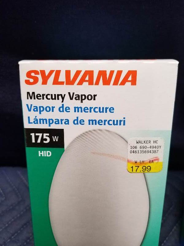 Mercury Vapor Bulbs