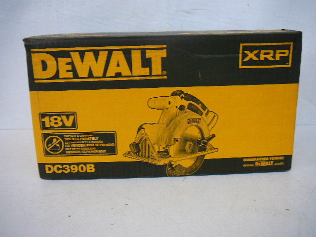 lot 1 image: DeWALT 18v 6 12 Circular Saw