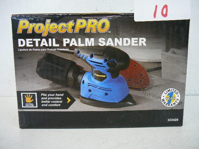 lot 10 image: Project Pro Detail Palm Sander