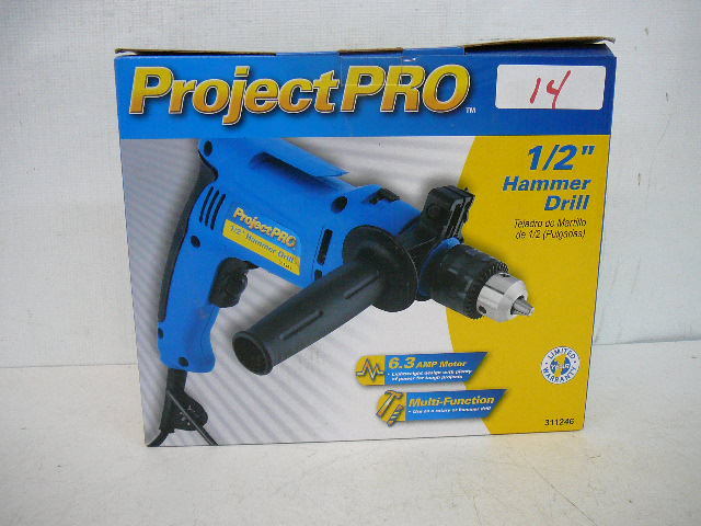 lot 14 image: Project Pro 12 Hammer Drill