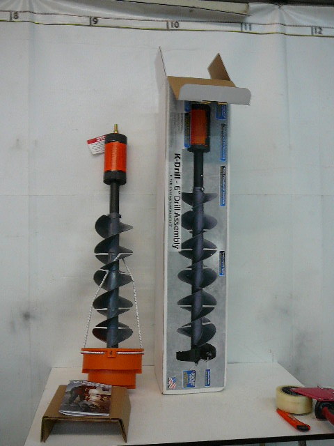 lot 23 image: K-Drill 6 Ice Auger Drill Assembly