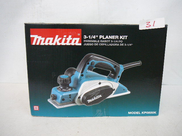 lot 31 image: Makita 3 14 Planer Kit