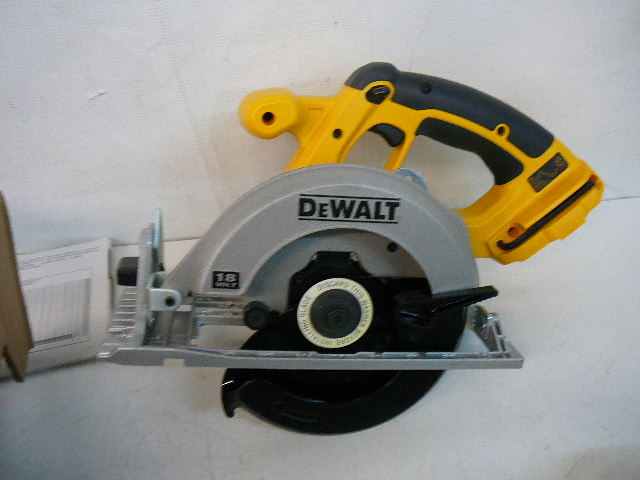 lot 56 image: Dewalt 18v  XRP 6 12 Circular Saw