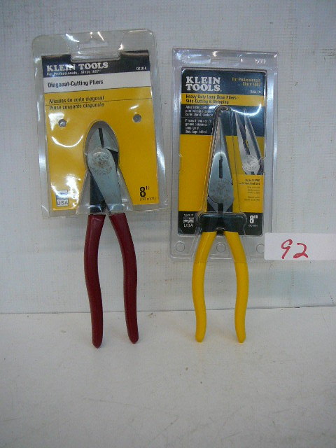 lot 92 image: Hand Tools Klein