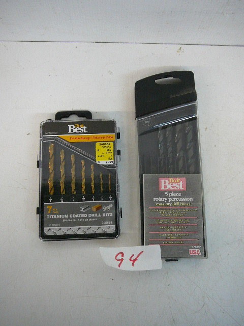 lot 94 image: Drill Bits