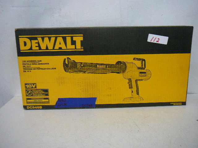 lot 112 image: DeWalt 18 Volt Adhesive Gun