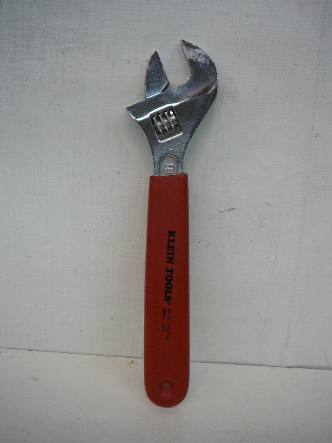lot 115 image: Klein 12 Adjustable Wrench