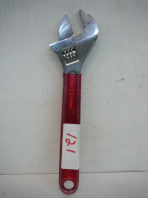 lot 121 image: 10 Klein Adjustable Wrench