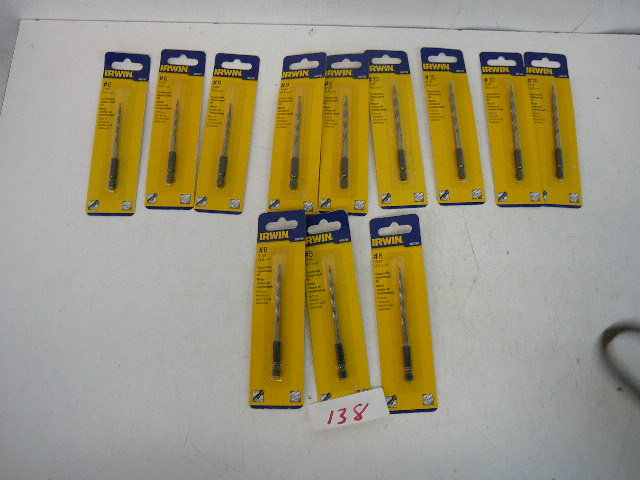 lot 138 image: Irwin Countersink Bits
