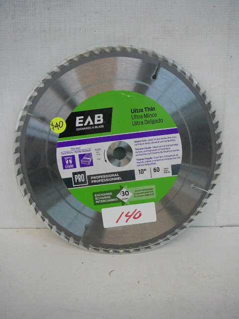 lot 140 image: 10 Carbide Saw Ultra Thin Blade