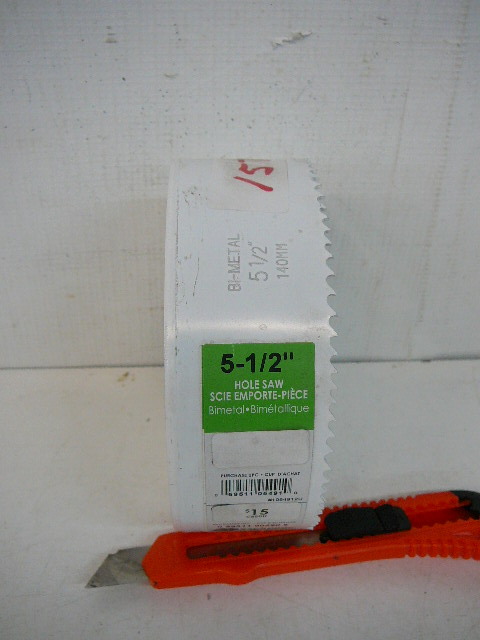 lot 157 image: 5 12 Bi-Metal Hole Saw