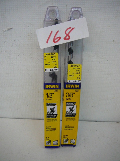lot 168 image: Irwin Wood Bits