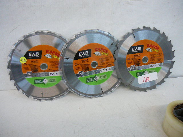 lot 180 image: 8 14 x 18T EAB Socktooth Blades