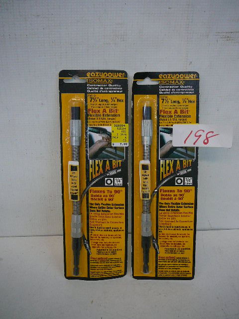 lot 198 image: 7 12 EazyPower ISOMAX Flex Extensions