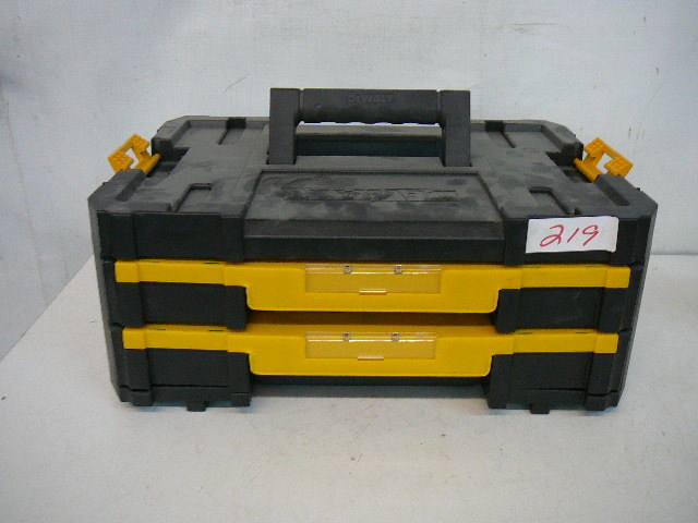 lot 219 image: DeWalt TSTAK IV-Drawer Unit Box