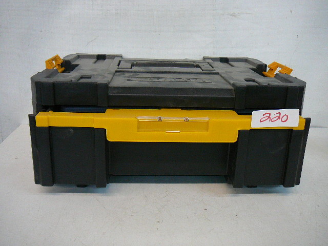 lot 220 image: DeWalt TSTAK III- Deep Drawer Unit Box