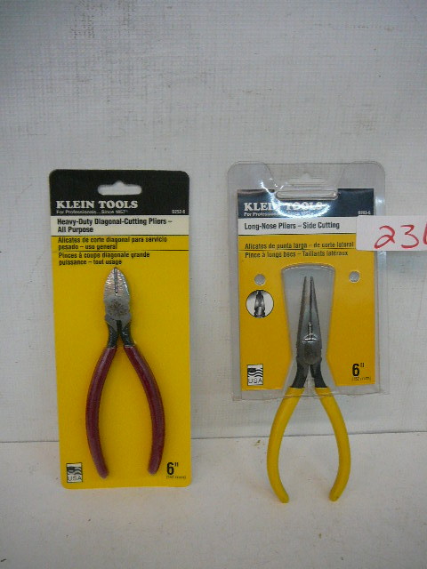 lot 231 image: Klein Hand Tools