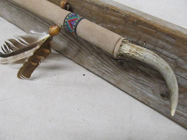 lot 107 image: Native American Ceremonial Staff 