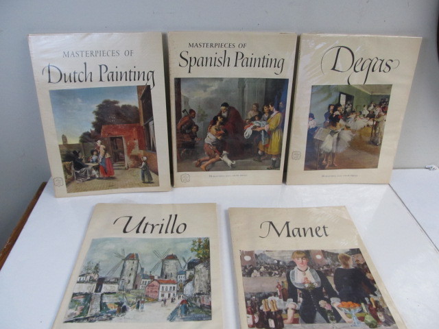 lot 37 image: Group of 5 Vintage 1950s Artist Print Folios