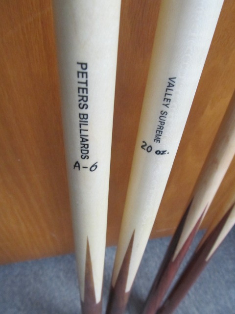 lot 59 image: Group of unused Pool Cues