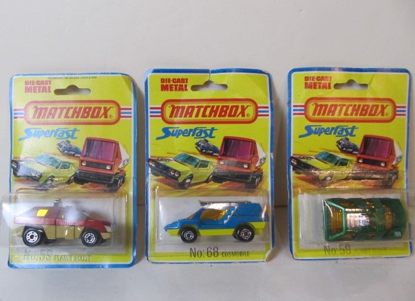 lot 87 image: Original 1970s Mint on Card MATCHBOX Superfast Cars #1